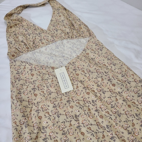 NWT Ivedos Halter Floral Dress Size Small - Picture 9 of 11